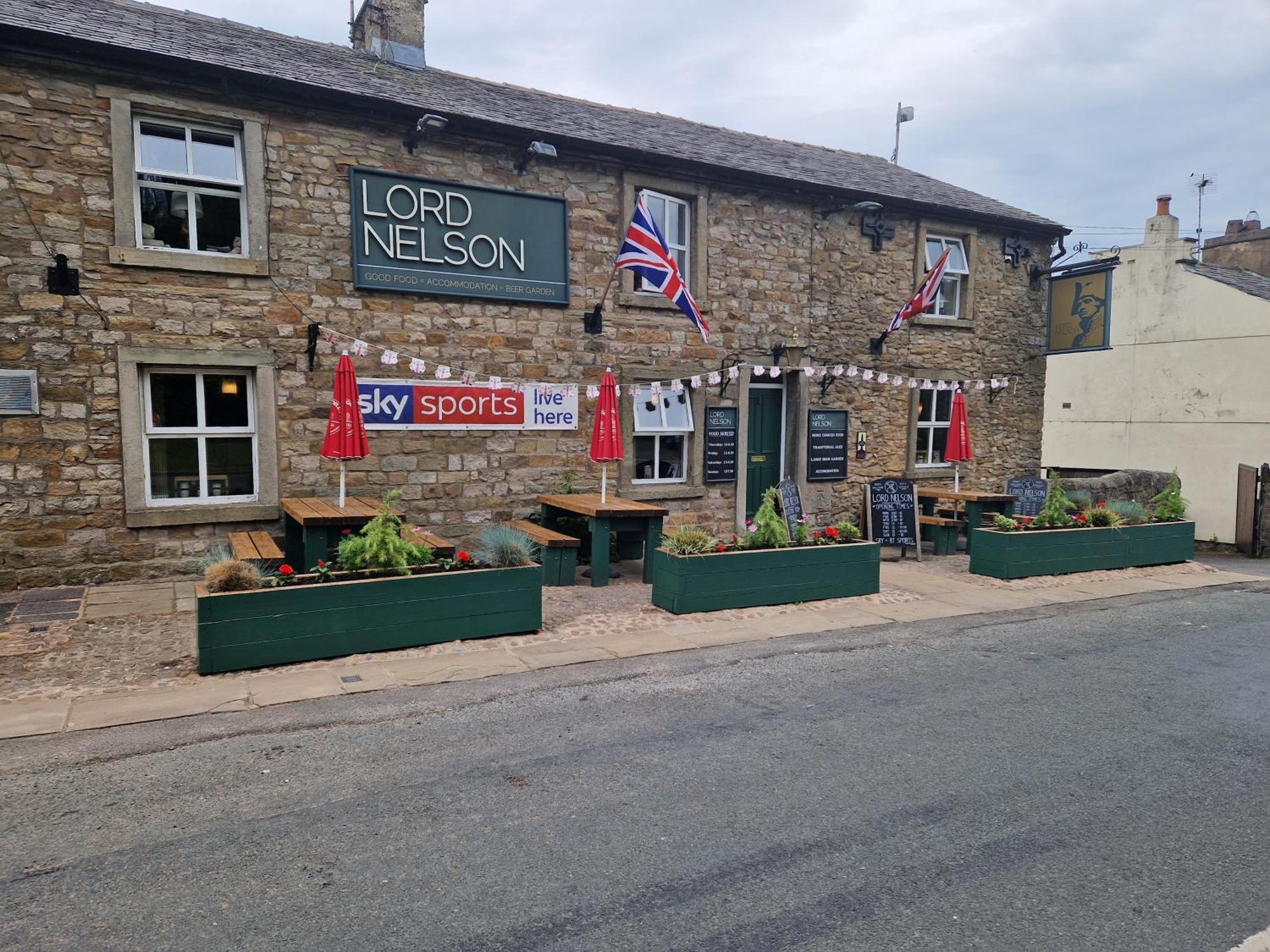 The Lord Nelson Inn B&B Langho Exterior foto